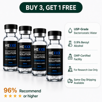 Helixx Bacteriostatic Water - 30mL Research Vials