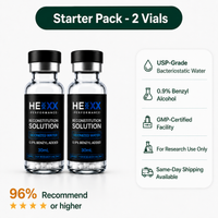 Helixx Bacteriostatic Water - 30mL Research Vials
